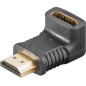 MicroConnect HDMI 19 Angled Adaptor F-M 4K MicroConnect HDMI 19 Angled Adaptor F-M 4K